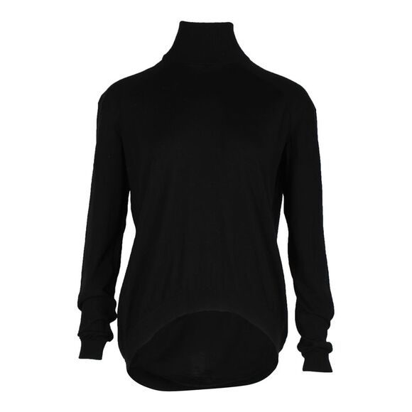 Givenchy Mock Neck Sweater in Black Wool
